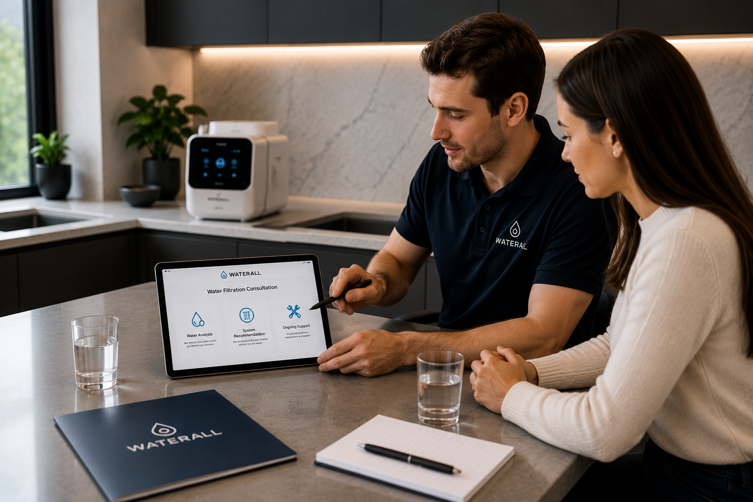 Water filtration consultation